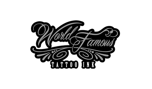 Logo World famous tattoo ink